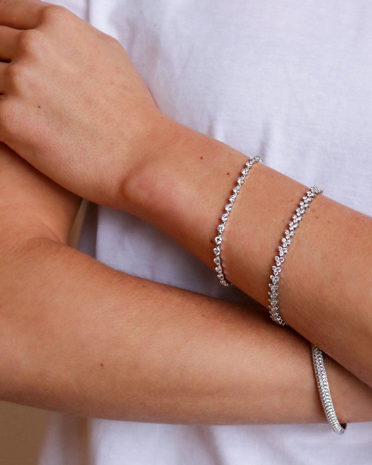 Diamond Link Tennis Bracelet