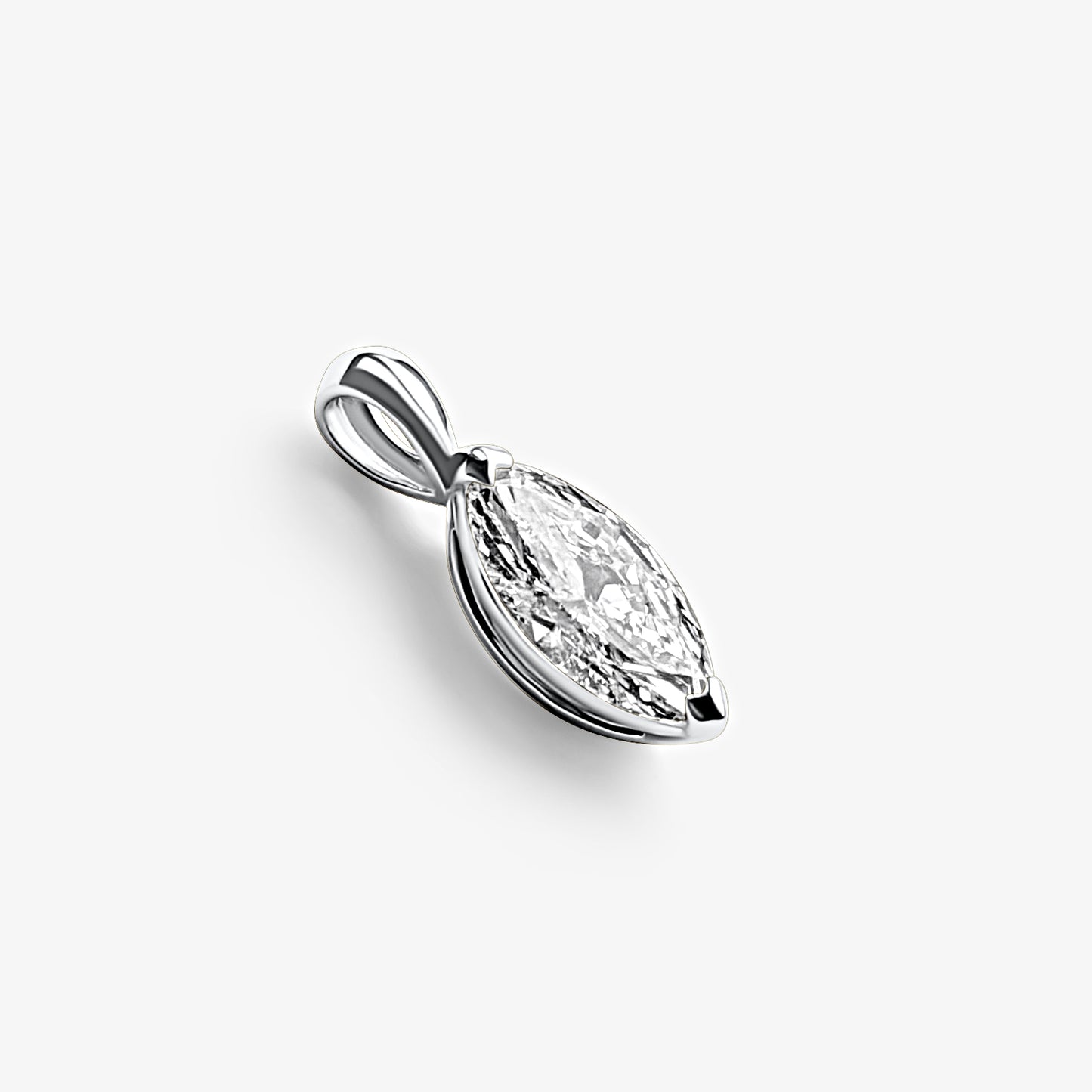 Marquise Solitaire Pendant