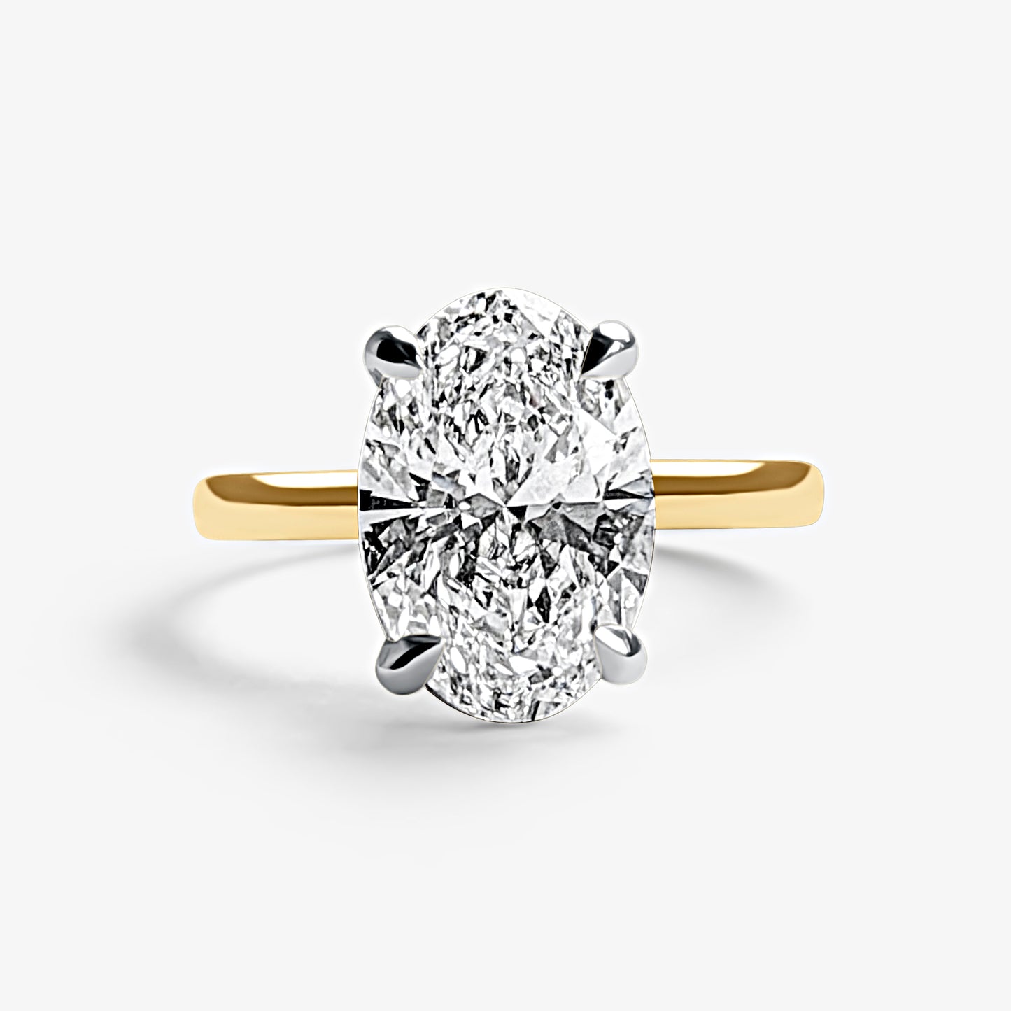 Oval Solitaire Engagement Ring