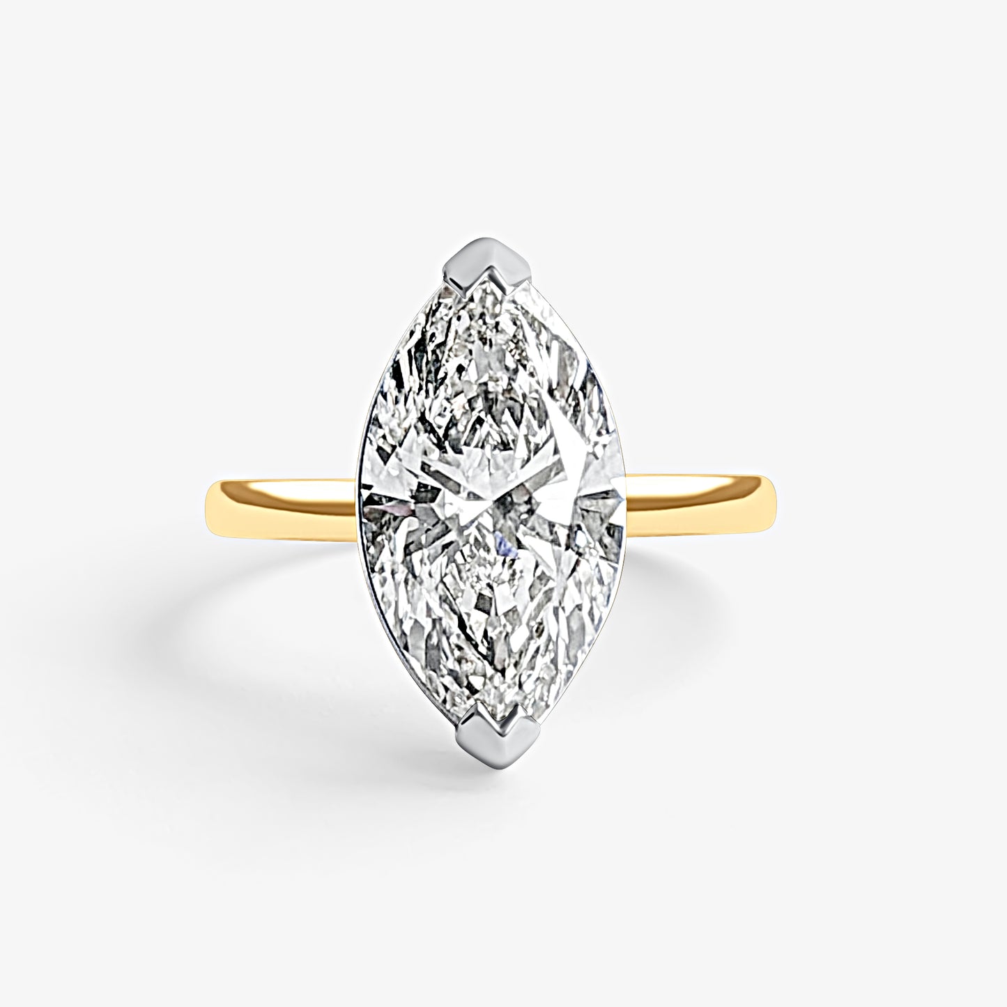 Marquise Solitaire Engagement Ring