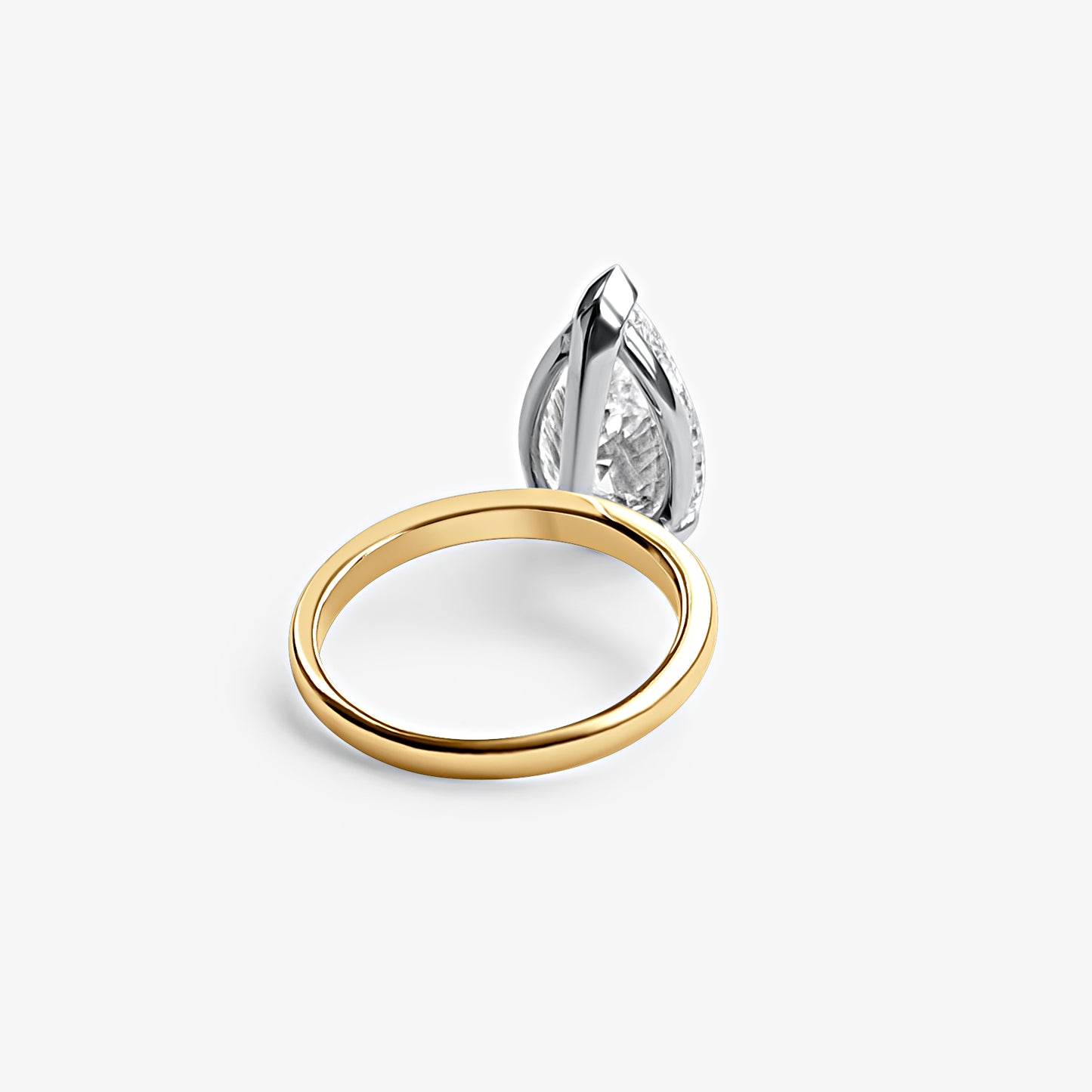 Pear Solitaire Engagement Ring