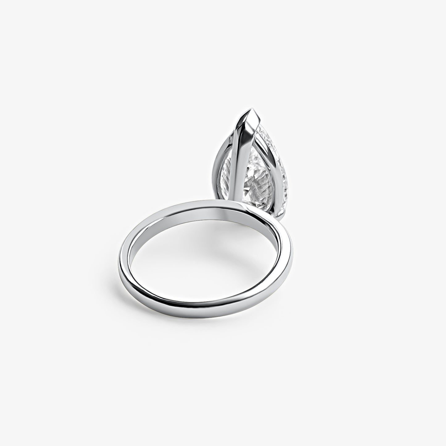 Pear Solitaire Engagement Ring
