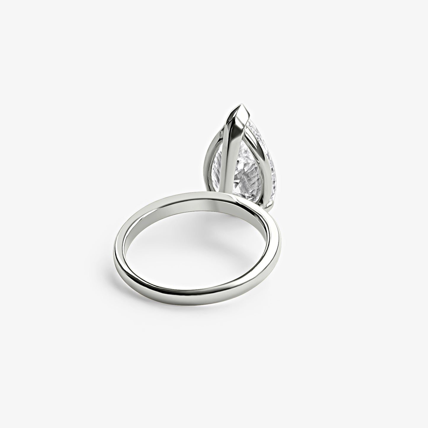 Pear Solitaire Engagement Ring