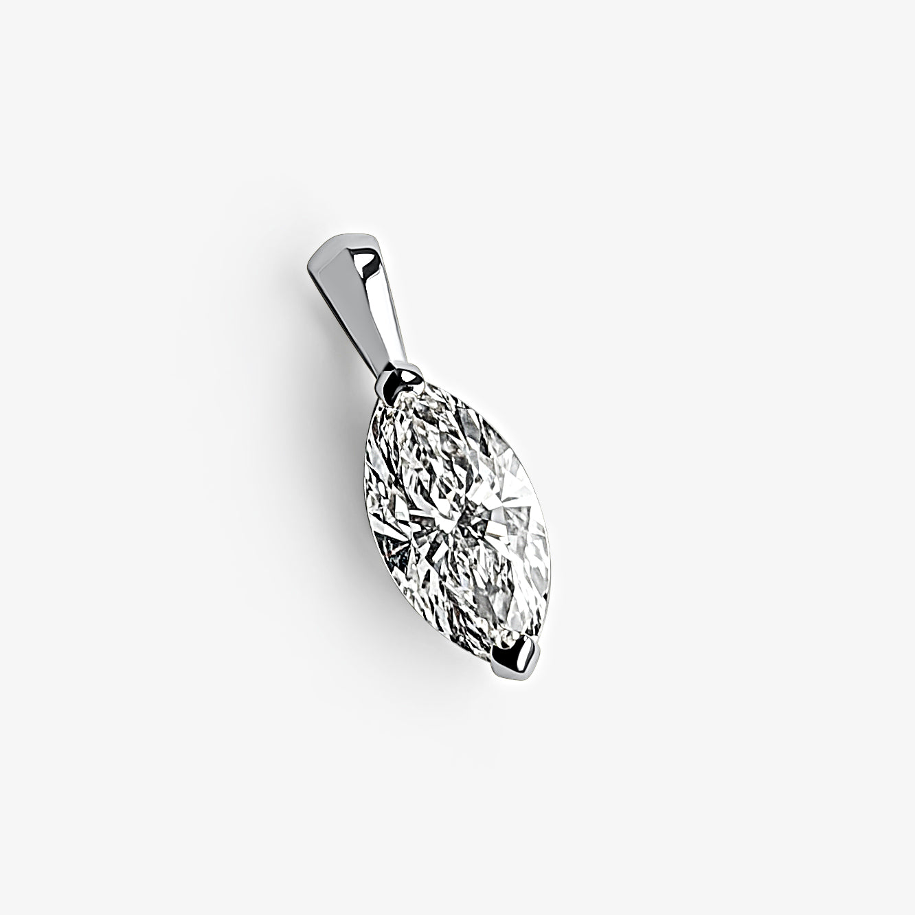 Marquise Solitaire Pendant