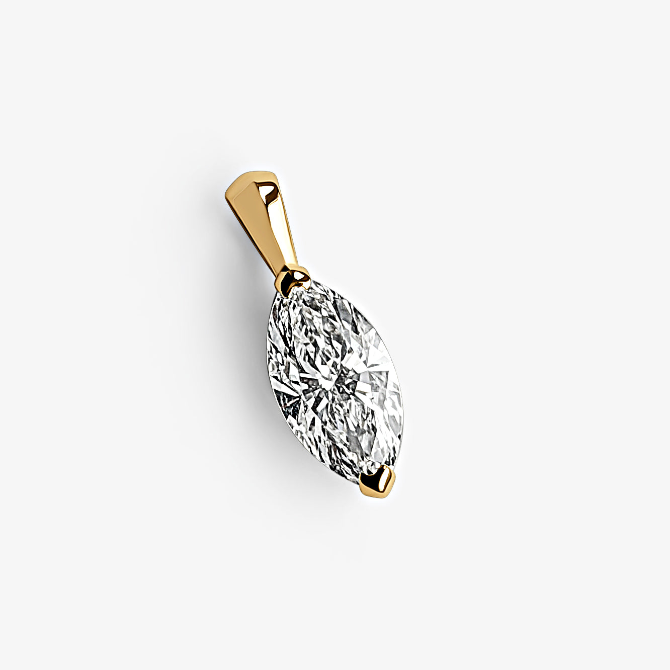 Marquise Solitaire Pendant