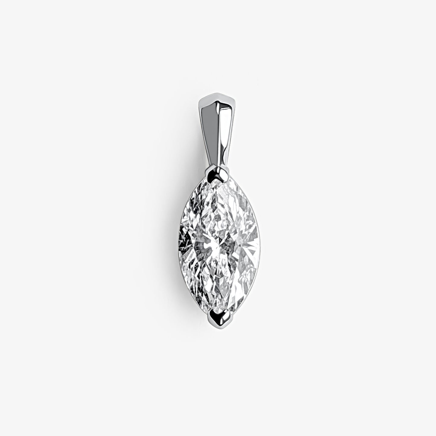 Marquise Solitaire Pendant