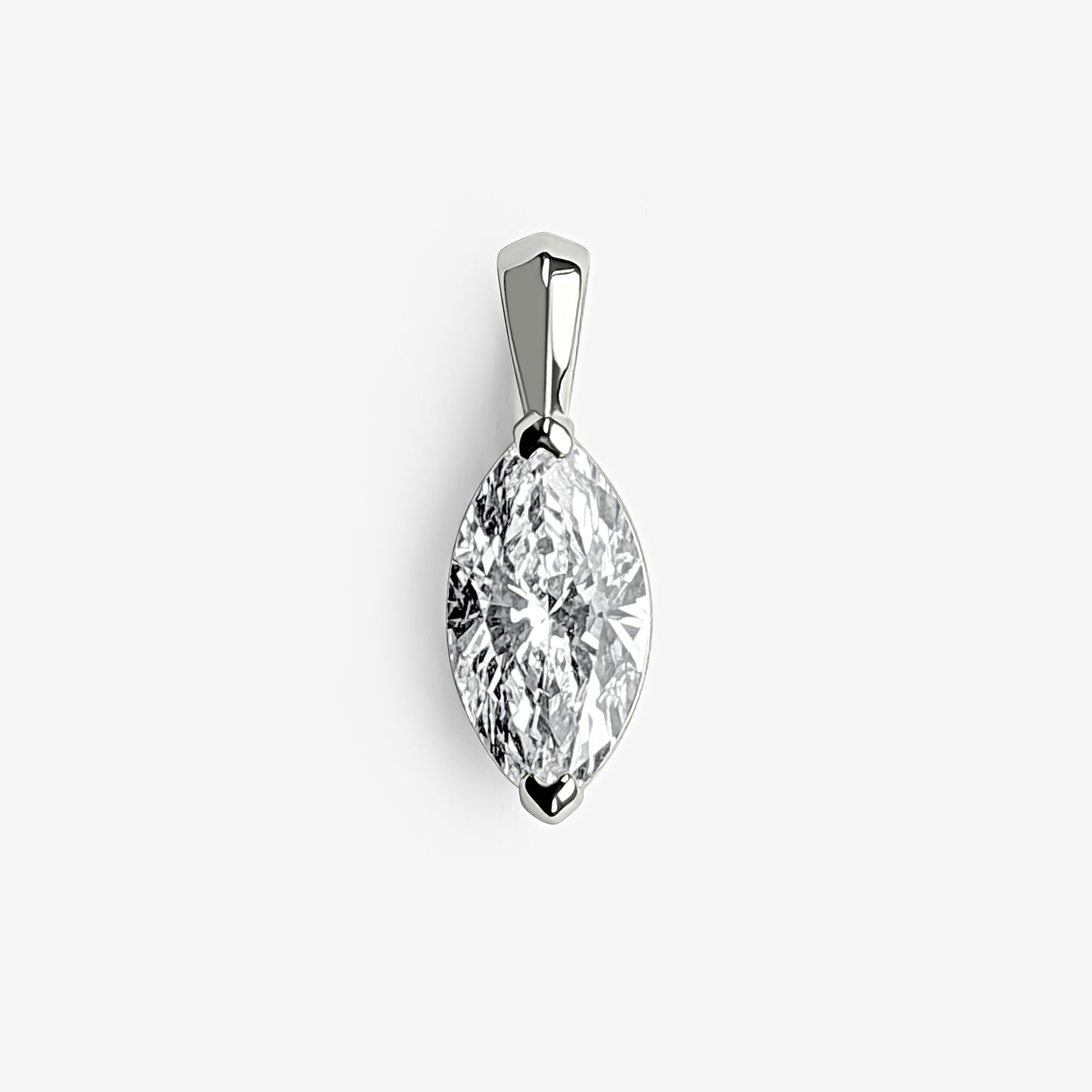 Marquise Solitaire Pendant