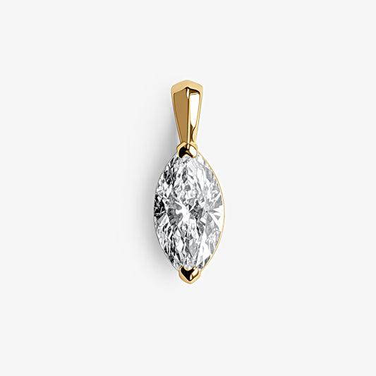 Marquise Solitaire Pendant