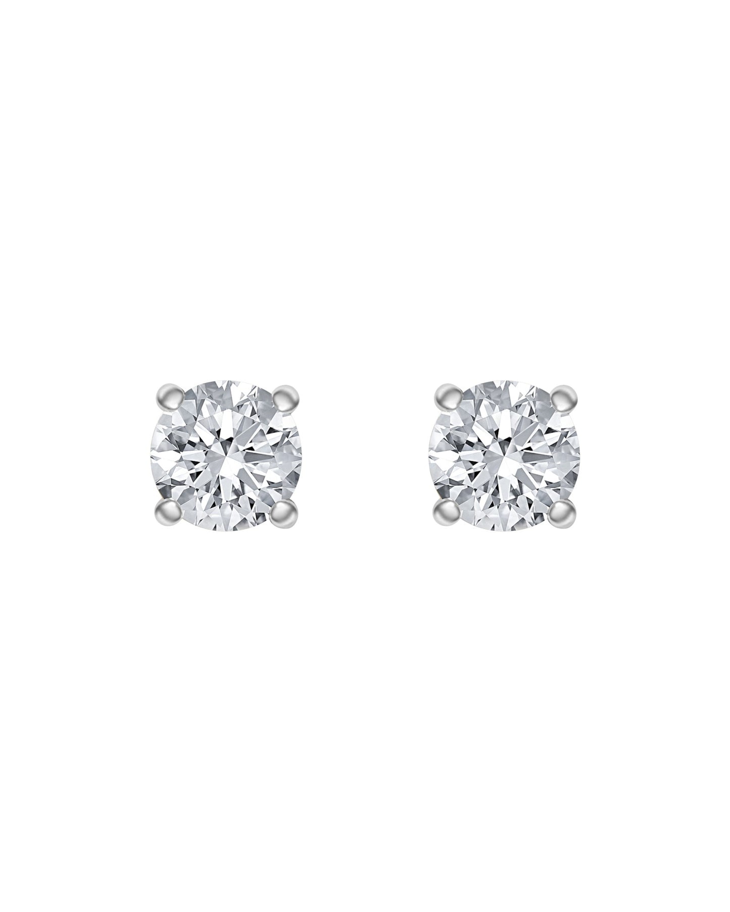 Round Diamond Studs