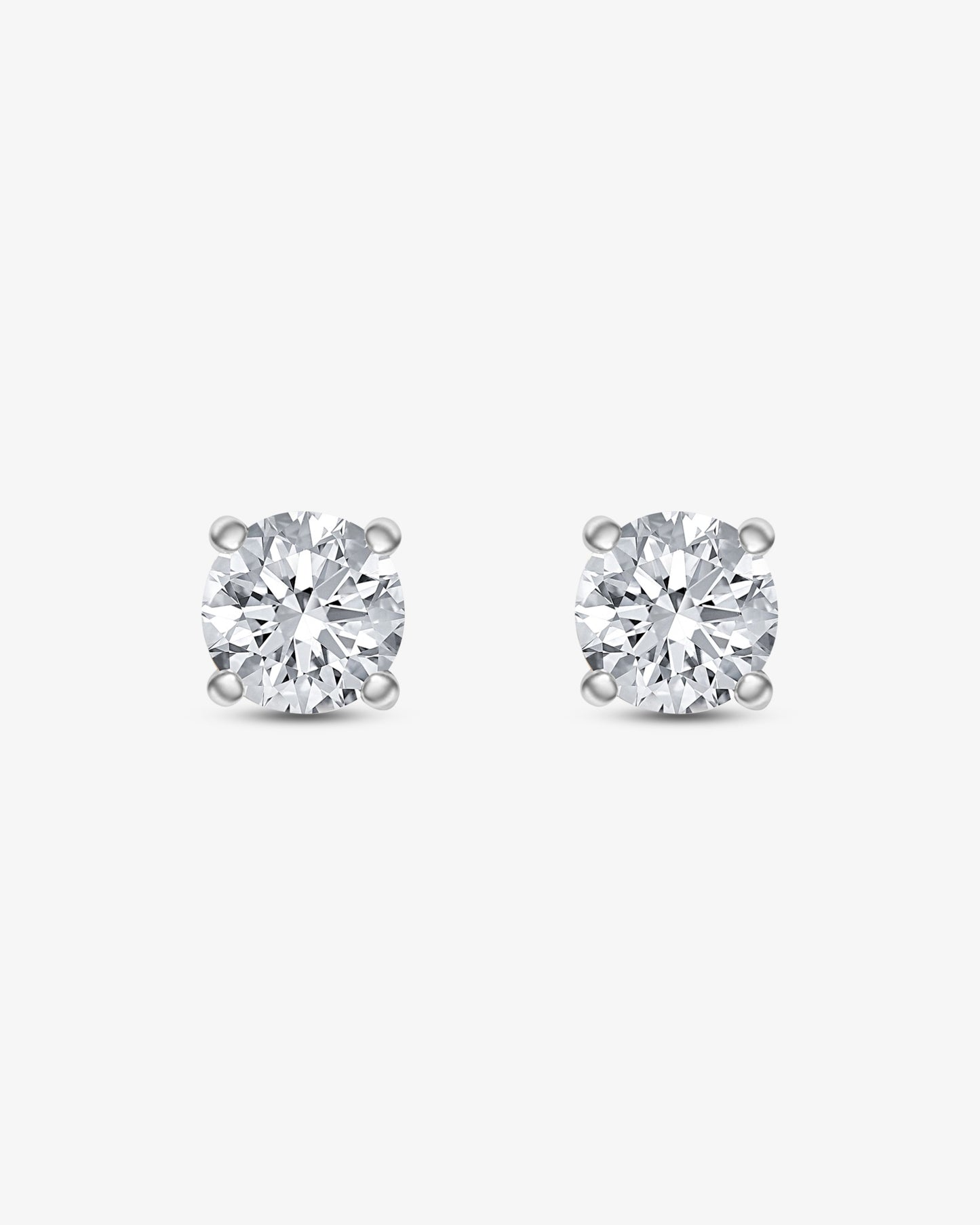 Round Diamond Studs