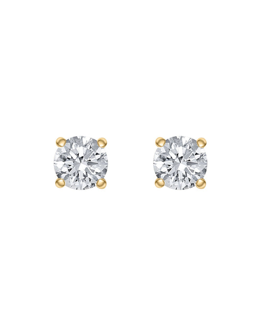Round Diamond Studs