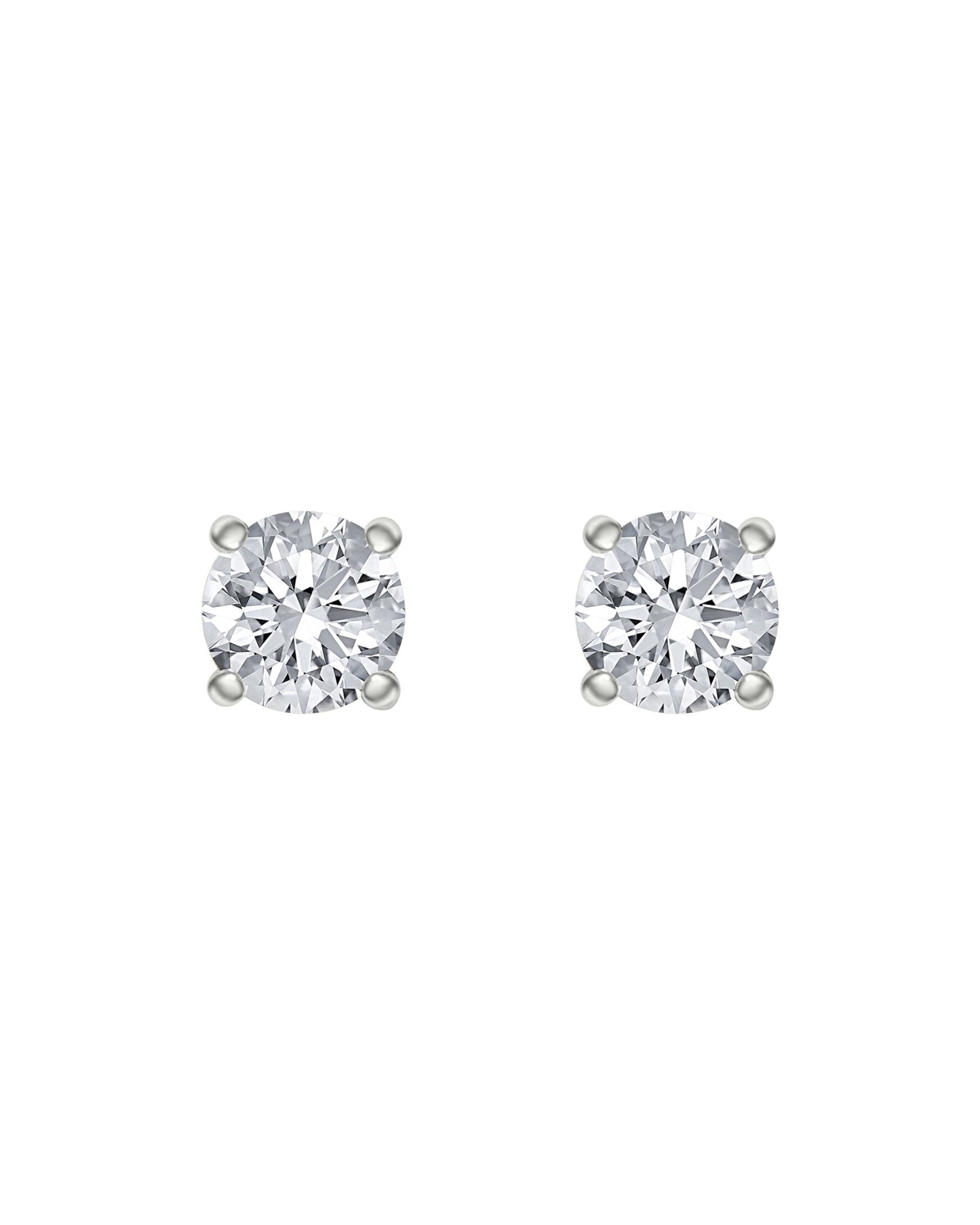Round Diamond Studs