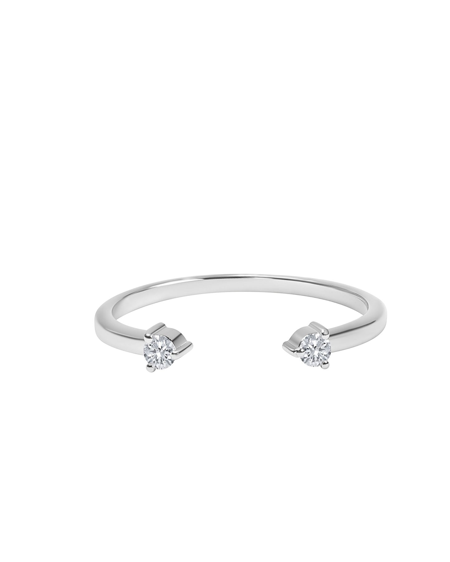 Open Diamond Ring