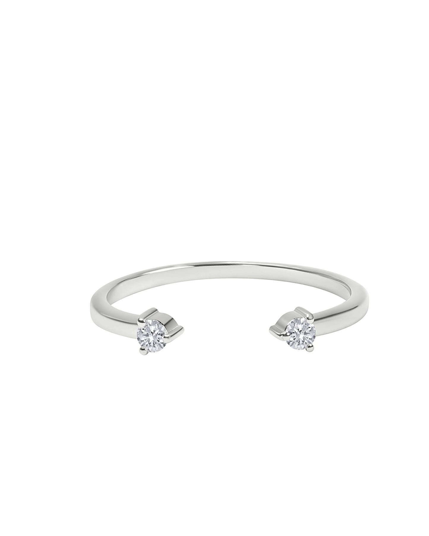 Open Diamond Ring