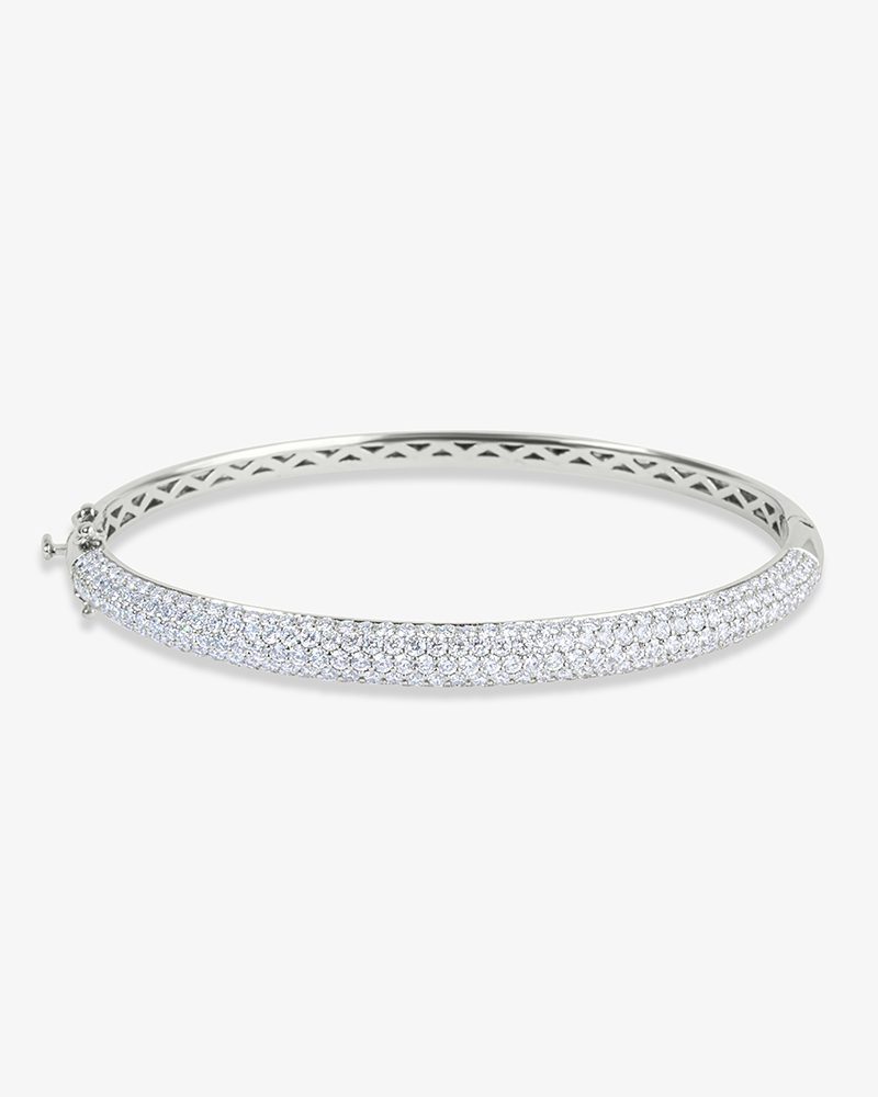 Pavé Diamond Dome Bangle