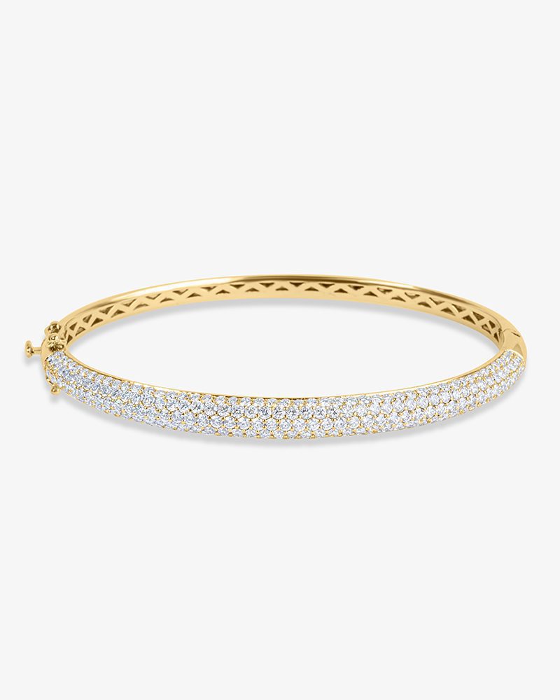 Pavé Diamond Dome Bangle