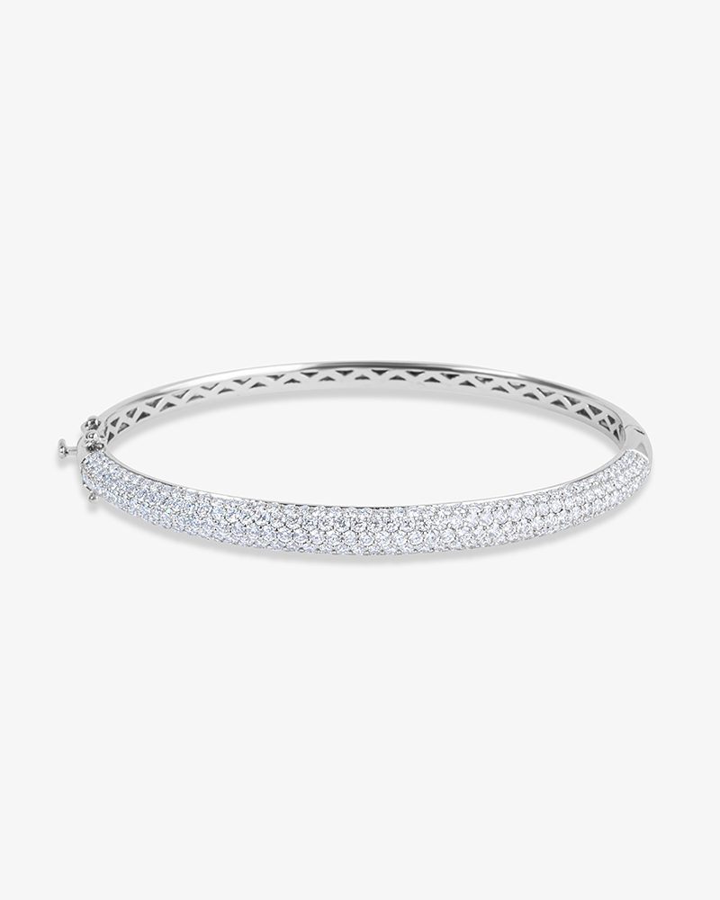 Pavé Diamond Dome Bangle