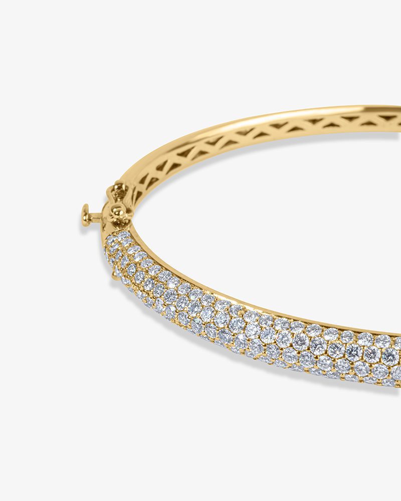 Pavé Diamond Dome Bangle