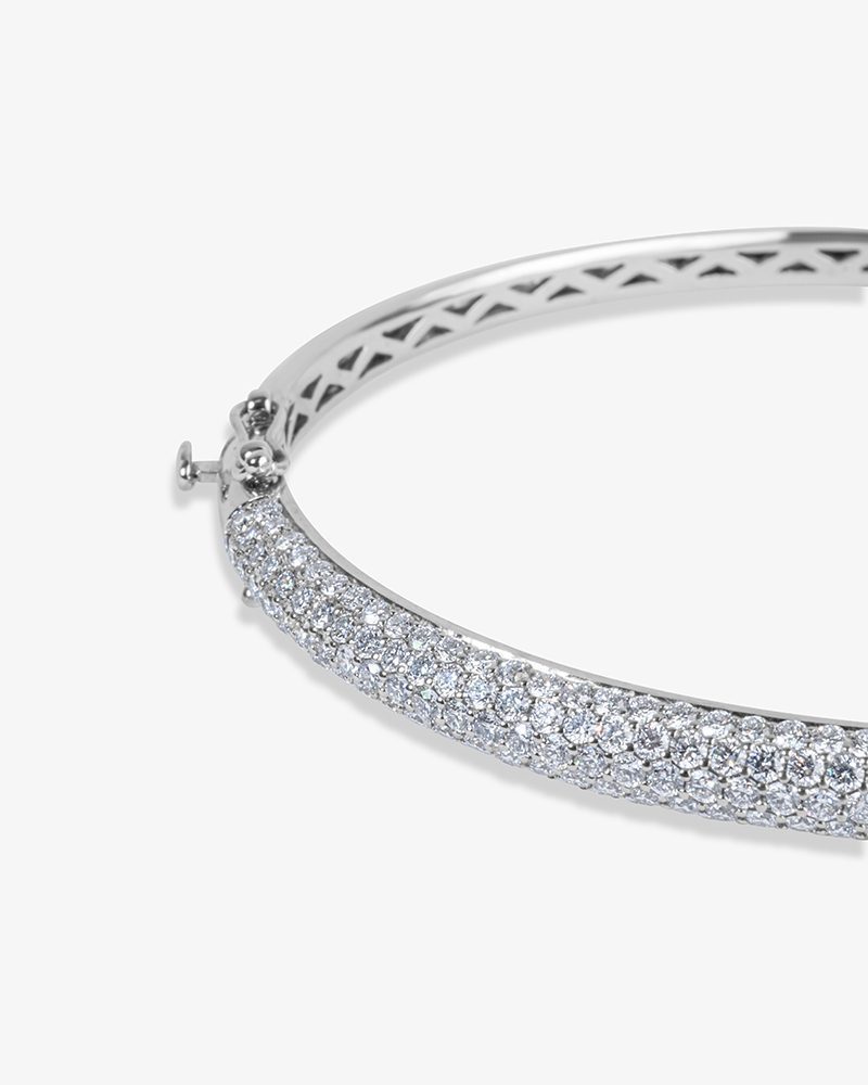 Pavé Diamond Dome Bangle