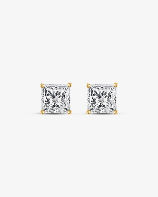 Princess Diamond Studs