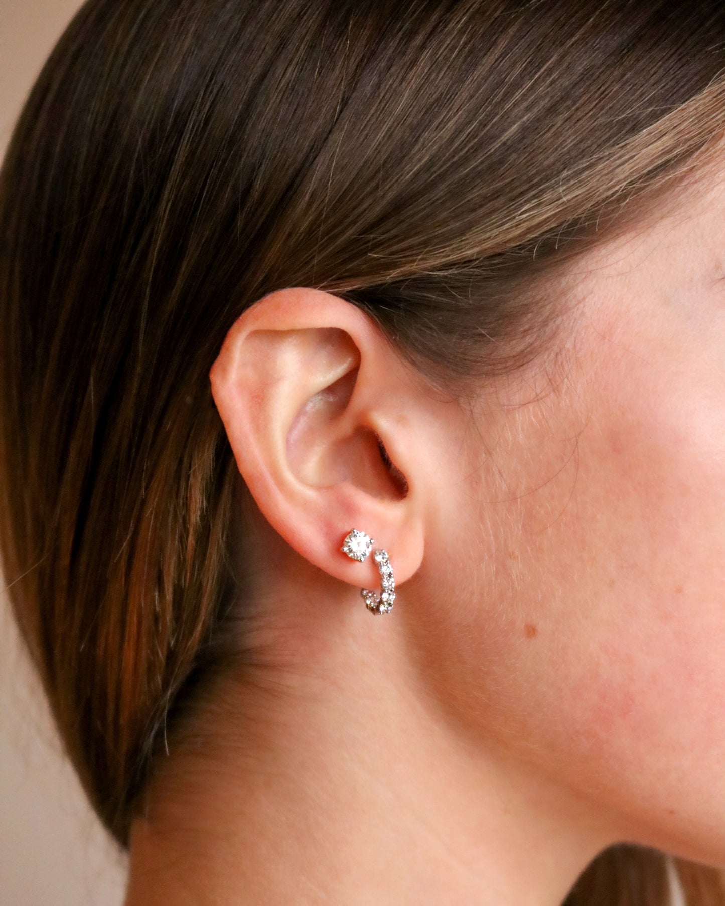 Round Diamond Studs